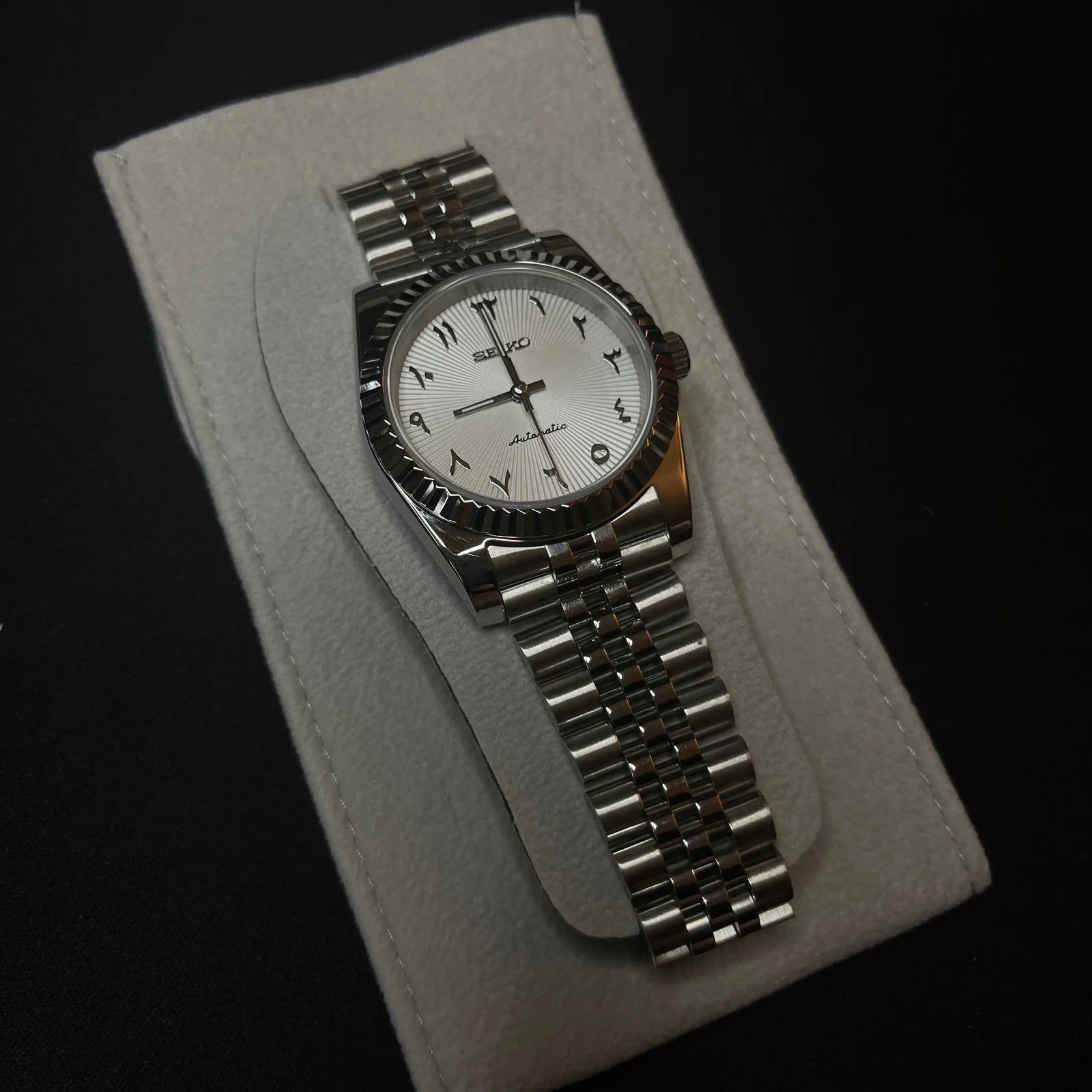 Datejust Arabic Dial White